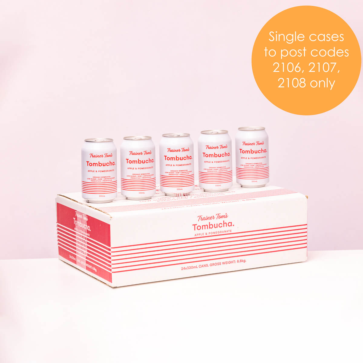 Tombucha - case of 24
