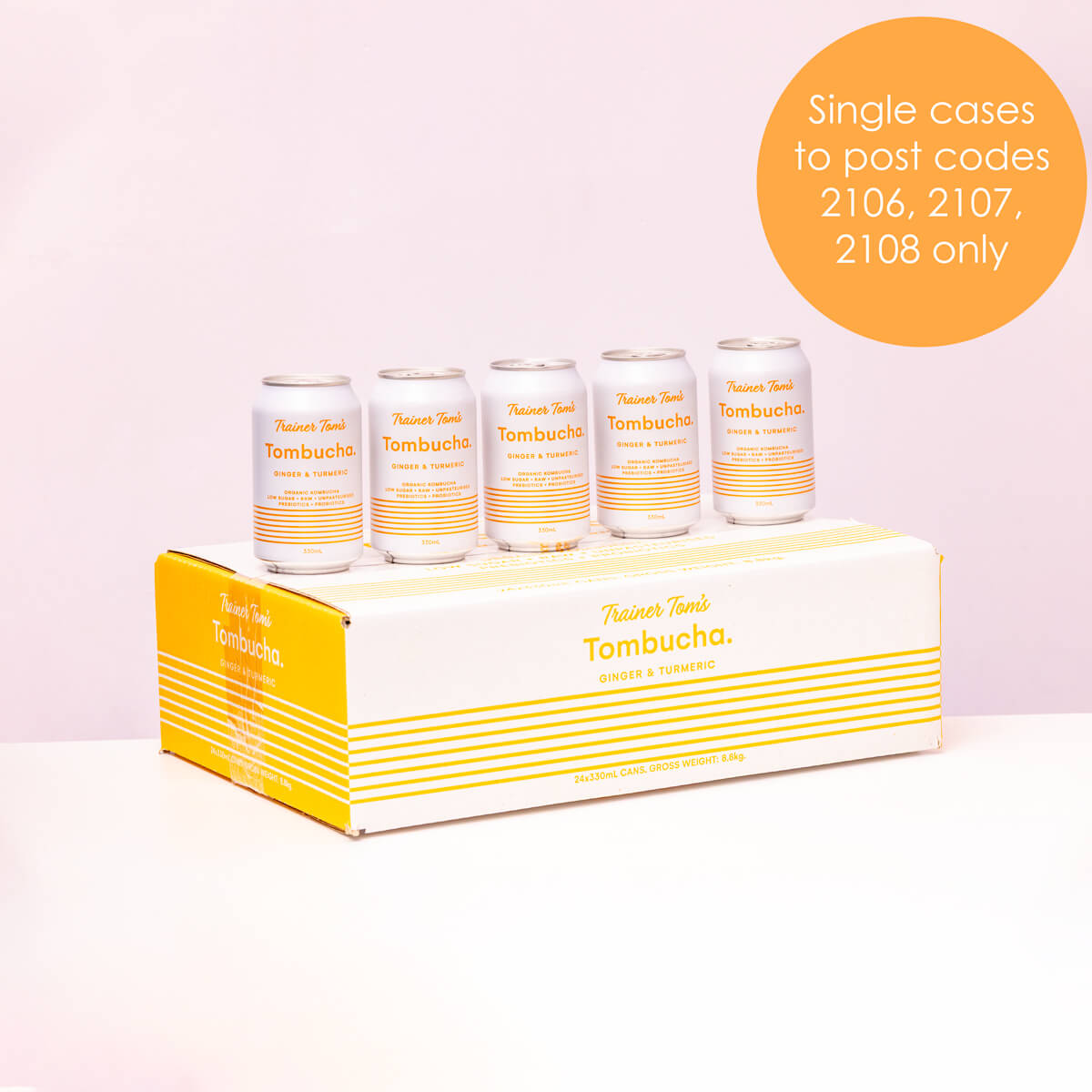Tombucha - case of 24