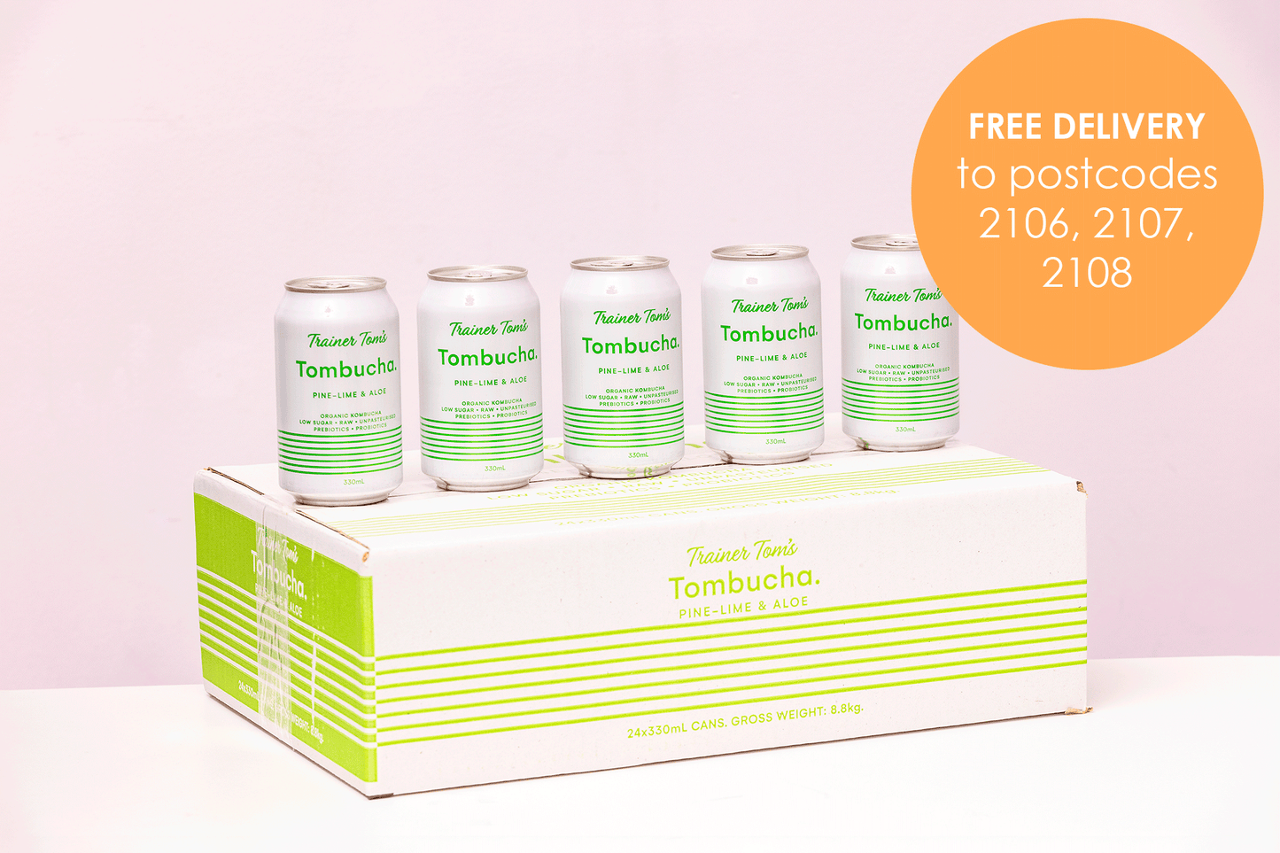 Tombucha - case of 24