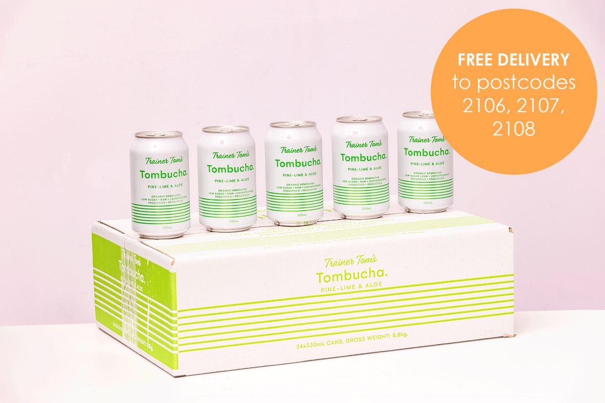 Trainer Tom's Tombucha by the box – tombucha
